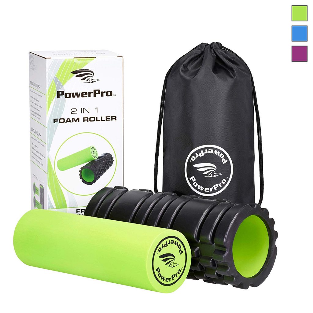 Looking for the perfect holiday gift for your health conscious relative? Check out this 2 in 1 foam roller!