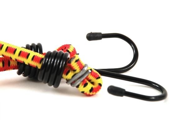 Bungee cords can make life a lot easier: at home, out in the woods, or when a disaster strikes...you want to stock up on these guys, and know how to use them.