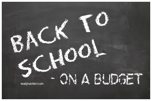 Back to School on a Budget