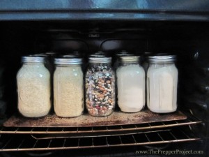 Dried goods make great emergency food if stored properly. Here is a great way to hermetically seal smaller quantities of dried food for long term food storage.