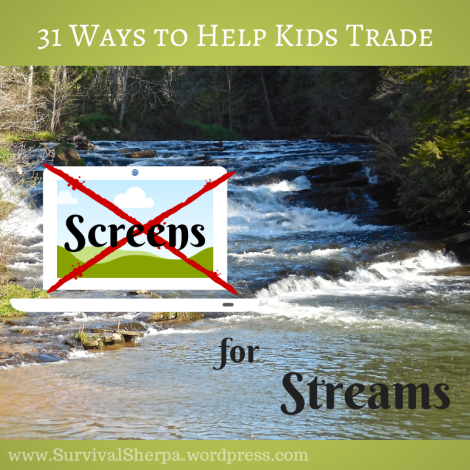 31 Ways to Help Kids Trade Screens for Streams