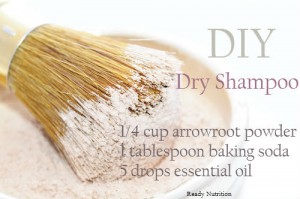 DIY Dry Shampoo For Healthy Hair