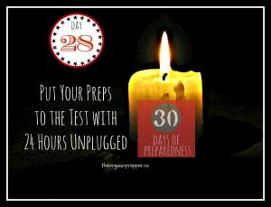 National Preparedness Month: Put Your Preps to the Test with 24 Hours Unplugged