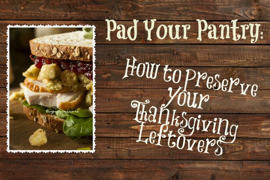Pad Your Pantry: How to Preserve Your Thanksgiving Leftovers