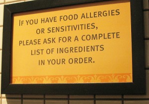 Allergy-sign