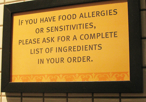 ‘Allergy Laws’ Come into Force Across Europe