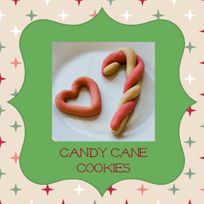 12 Days of Christmas Cookies: Candy Cane Cookies
