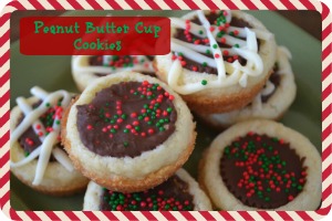12 Days of Christmas Cookies: Peanut Butter Cup Cookies