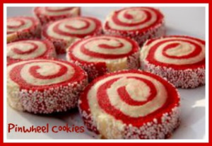 12 Days of Christmas Cookies: Festive Pinwheels