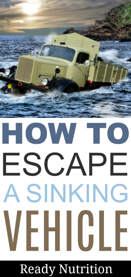 No one wants this to happen, but when your life is on the line - know how to escape a sinking vehicle.