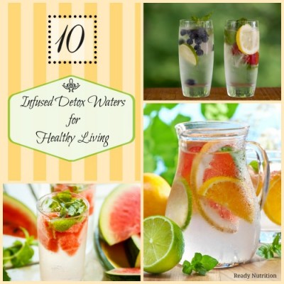 10 Infused Detox Waters for Healthy Living