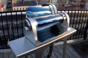 New Solar Stove Is Capable of Cooking at Night