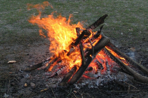 campfire wikimedia