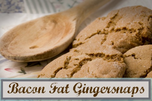 Cook Like Grandma with these Bacon Fat Gingersnaps