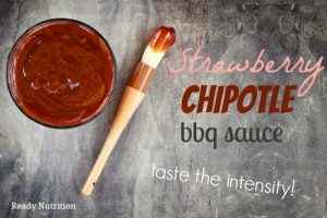 Now that barbecue season is quickly approaching, I thought I'd share this new take on the traditional bbq sauce and kick things up a notch. #ReadyNutrition