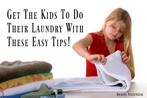 Get The Kids To Do Their Laundry With These Easy Tips!