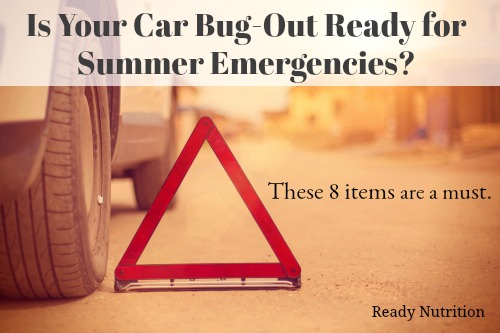 Is Your Car Bug-Out Ready for Summer Emergencies? These 8 Items are a Must!