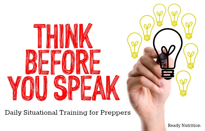 Think Before You Speak: Daily Situational Training