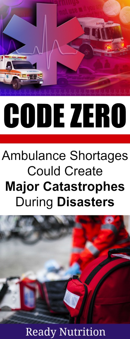 Could the countrywide ambulance shortage create a major catastrophe during a major disaster?