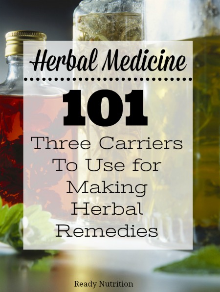 There are so many ways to make health-enriching herbal formulations for health. Let's talk about basic carriers that you can use to start making time-trusted natural medicine.