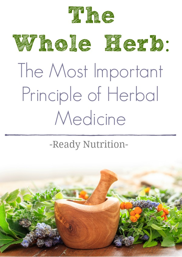 The more holistic and natural the supplement, the better it will be for you and the better it will enable you to perform. Learn more about the importance of the whole herb with herbal medicines.