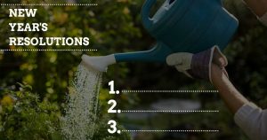 Before you put in your next garden, it's important to think about the goals you have for the coming growing season. And, now with the new year, comes new garden resolutions!