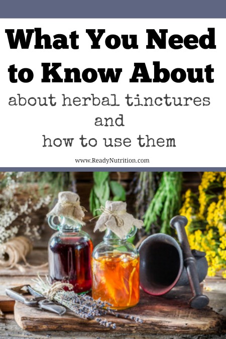 If you are looking for an easy way to reap the benefits of medicinal plants, take a look at herbal tinctures. #ReadyNutrition