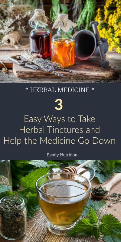 Tinctures bypass the need to digest entire herbs in the gut and are easily absorbed by the body. Because they are concentrated, the taste leaves a lot to be desired. Here are 3 easy ways to dilute the flavor and help the medicine go down.