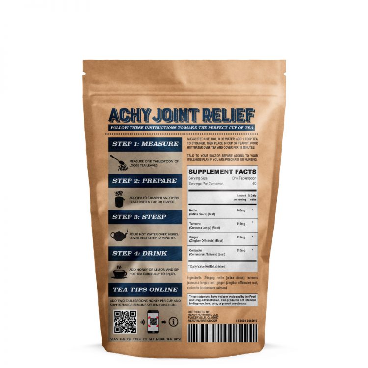 Ready Nutrition™ Achy Joint Relief Loose Tea Blend for Sore and Inflamed Joints