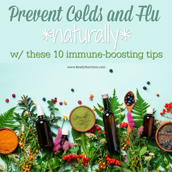 Help give your body the edge it needs to fight off illness by trying these 10 immune-boosting tips. #ReadyNutrition