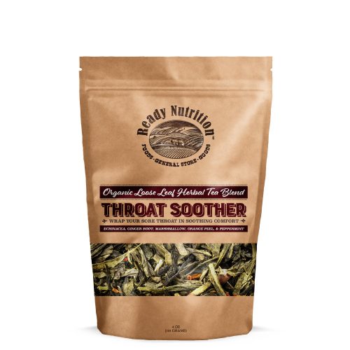 Ready Nutrition™ Throat Soother Loose Tea Blend for Dry, Irritable Sore Throat