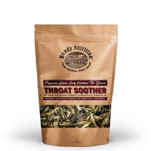 Ready Nutrition Throat Soother Loose Tea Blend for Dry, Irritable Sore Throat