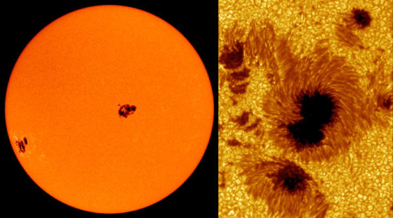 SUNSPOT COULD SEND SOLAR FLARES TOWARD EARTH THAT MAY DISRUPT THE POWER GRID