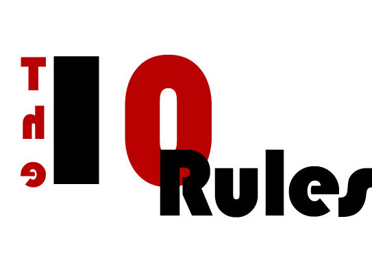 10 rules