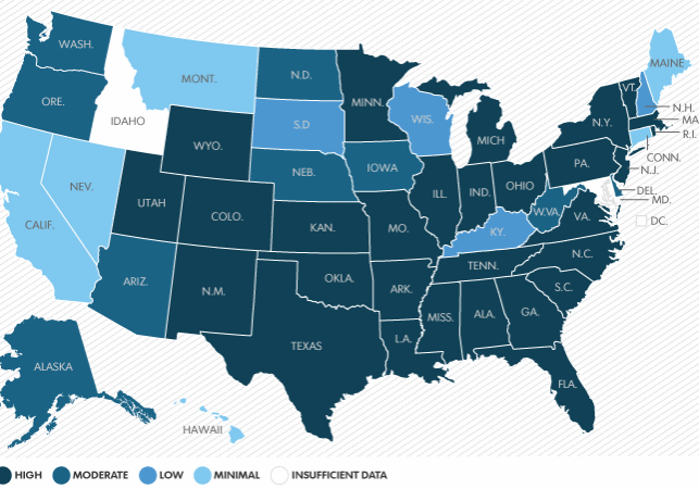 2013 Flu Map