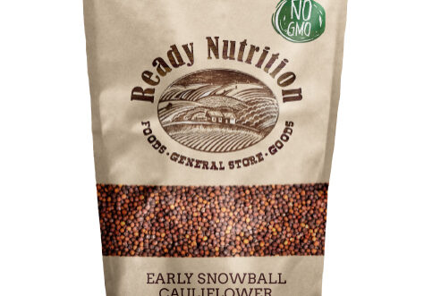 Early Snowball Cauliflower by Ready Nutrition