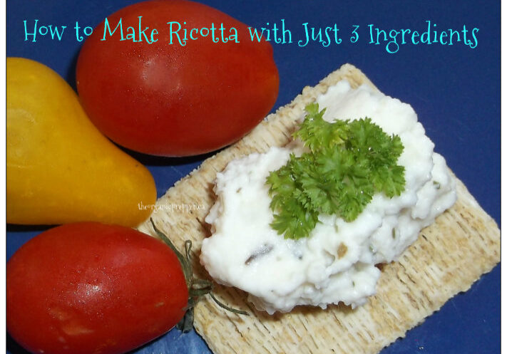 How to make ricotta with just 3 ingredients