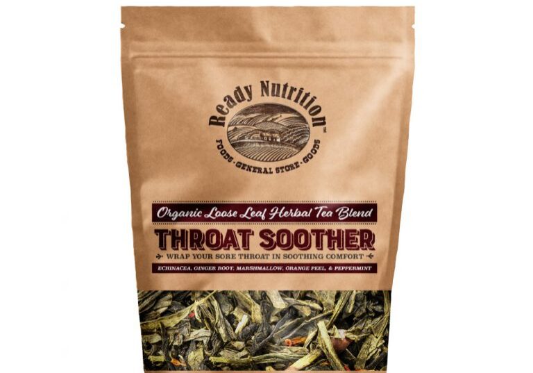 Ready Nutrition™ Throat Soother Loose Tea Blend for Dry, Irritable Sore Throat