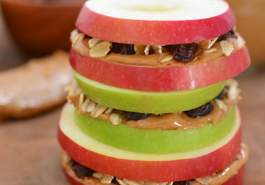 apple sandwiches