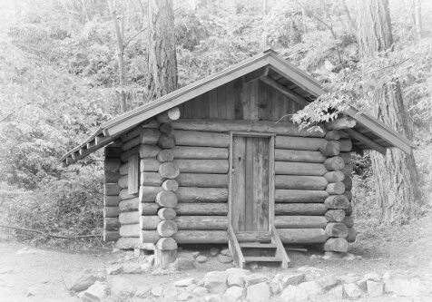 winter cabin