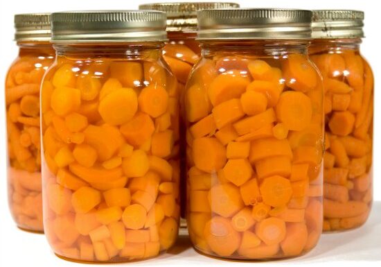 This "quick pickling" canning recipe is perfect to preserve an overabundant crop of carrots.