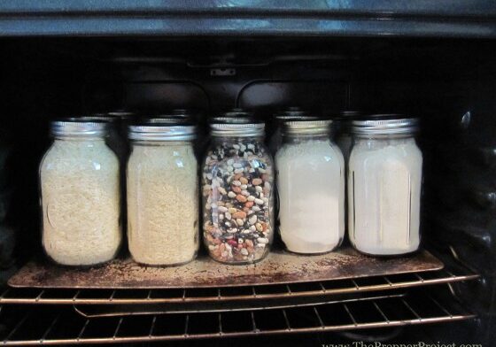 Dried goods make great emergency food if stored properly. Here is a great way to hermetically seal smaller quantities of dried food for long term food storage.