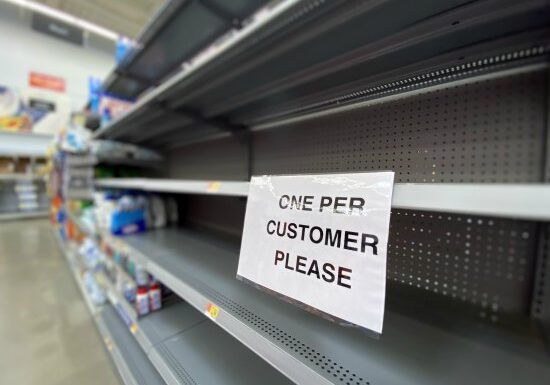 Amid an ongoing surge in COVID-19 cases, grocery stores have begun to limit the amount of toilet paper and disinfecting wipes once again. News reports say this new policy to prevent "hoarding."