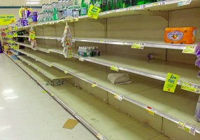 empty shelves wikimedia