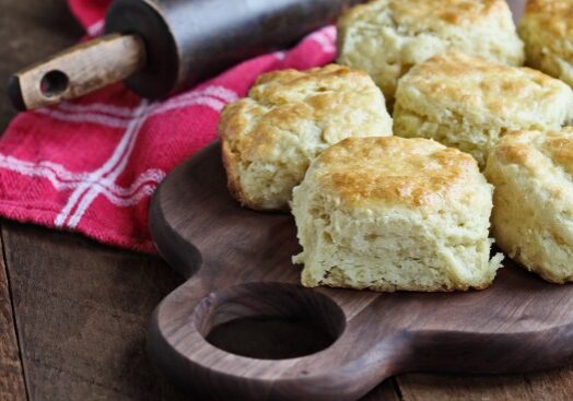 I'm a sucker for southern cooking and a homemade flaky biscuit is a perfect pair for some of my favorite recipes. 