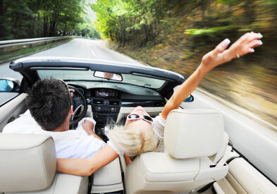 Cheerful couple enjoying in the car ride. 

[url=http://www.istockphoto.com/search/lightbox/9786786][img]http://dl.dropbox.com/u/40117171/couples.jpg[/img][/url]