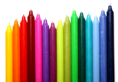 crayon candles