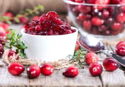 chunky ranberry pomegranate sauce