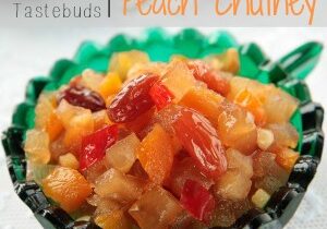 Many are trying to find healthier options to use instead of fattening condiments. This spicy peach chutney is a delicious alternative and will add some zip to your meals. #ReadyNutrition