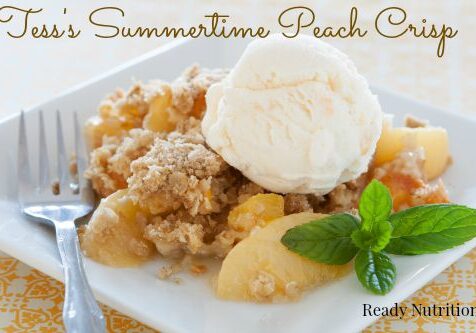 peach crisp